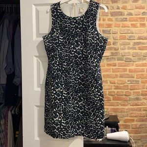 Women’s JCrew size 12 leopard print dress